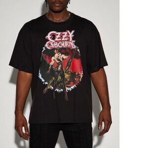 Ozzy Osbourne Ultimate Sin metal rock Official oversized T-Shirt M runs big NWT